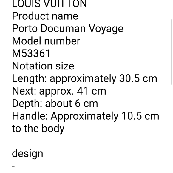 LV documents bag - Picture 9 of 9